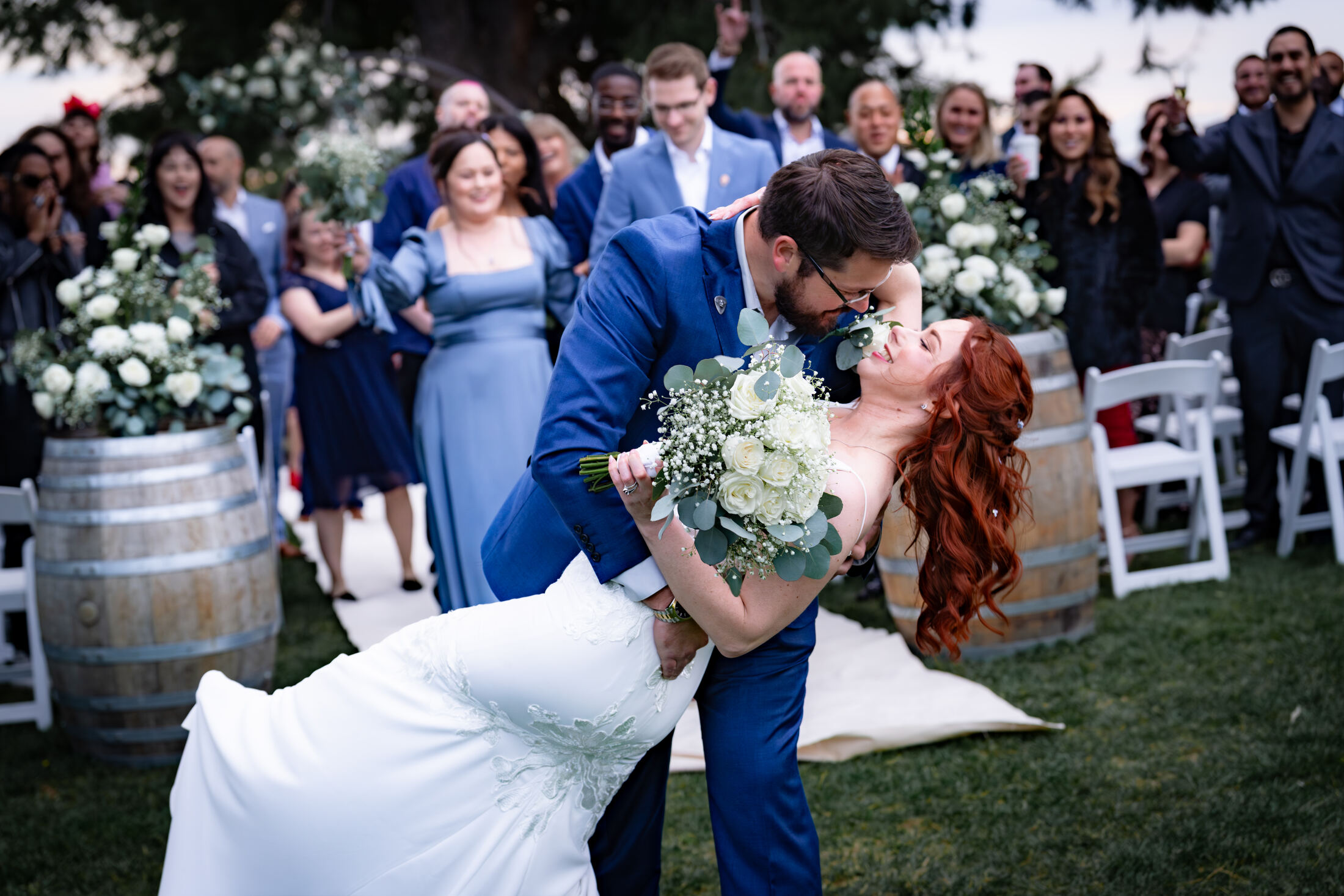 Bride and groom portrait by Blue Haven Studios — wedding photography in Maryland and Tennessee
